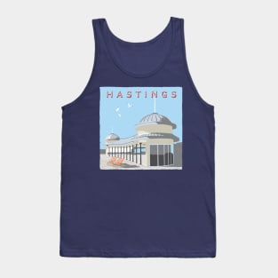 Hastings Retro Style Poster Tank Top